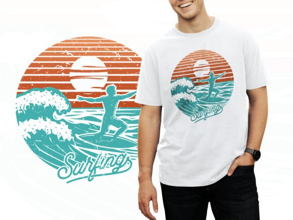 Download Surfing Beach Summer T Shirt Design - Beach summer t shirt design Collection