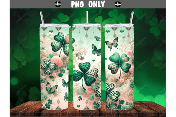 Download St Patricks Day Animal Print Clovers - Clovers Collection