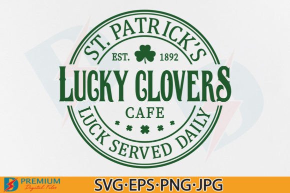 Download St Patricks Day, Lucky Clovers Cafe PNG - Clovers Collection
