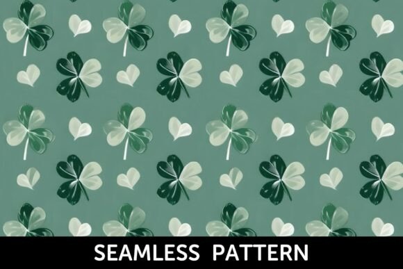 Download Lucky Clovers and Hearts - Clovers Collection