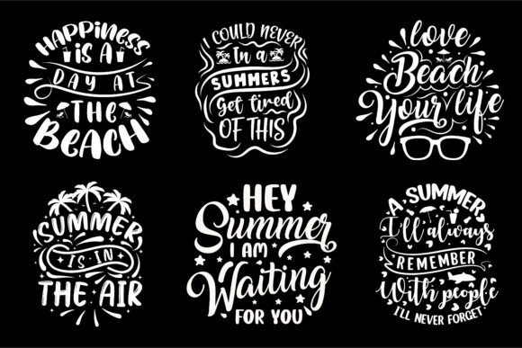 Download Summer Typography T-shirt Design Bundle - Premium Resources