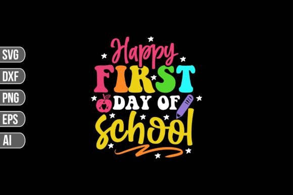 Download Happy First Day of School SVG - Happy first day of school Collection