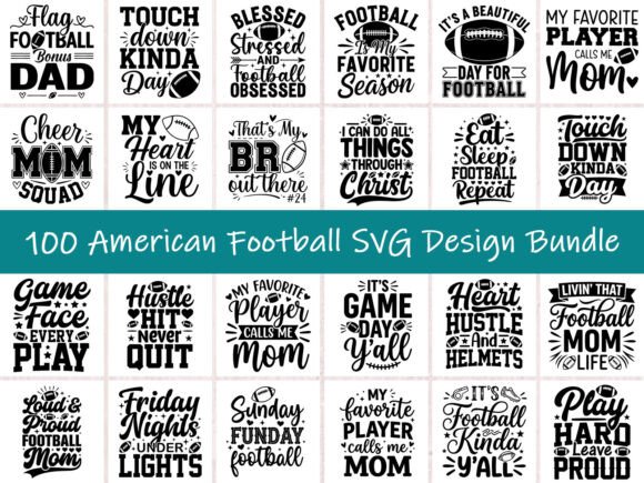 Download American Football SVG Design Bundle - Premium Resources